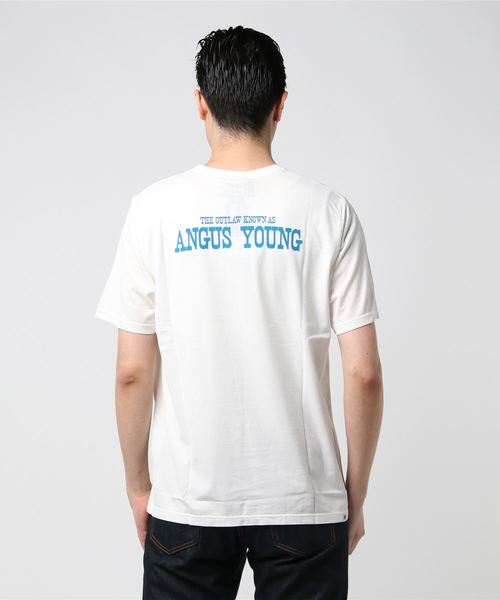 HYSTERIC GLAMOUR(ヒステリックグラマー)の「ACDC/$500 REWARDプリントTシャツ(Tシャツ/カットソー・メンズ・イエロー/ブルー/ホワイト・SMALL/X-LARGE/LARGE/MEDIUM)」の5枚目の写真