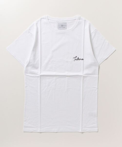TETERA(テテラ)の「TETERA/ テテラ /TETERA T-SH(Tシャツ/カットソー・メンズ・ホワイト/ブラック/ネイビー/カーキ・2/3)」の1枚目の写真