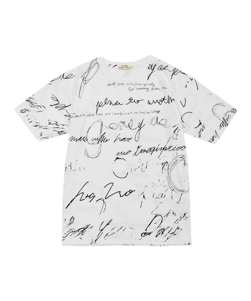 MinoriTY（マイノリティ）の「総柄Ｔシャツ（Tシャツ/カットソー・メンズ・ホワイト系その他/ブラック系その他/ホワイト系その他2/ブラック系その他2/ホワイト系その他3/ベージュ系その他/ホワイト系その他4/ブルー系その他・M/L）」の19枚目の写真