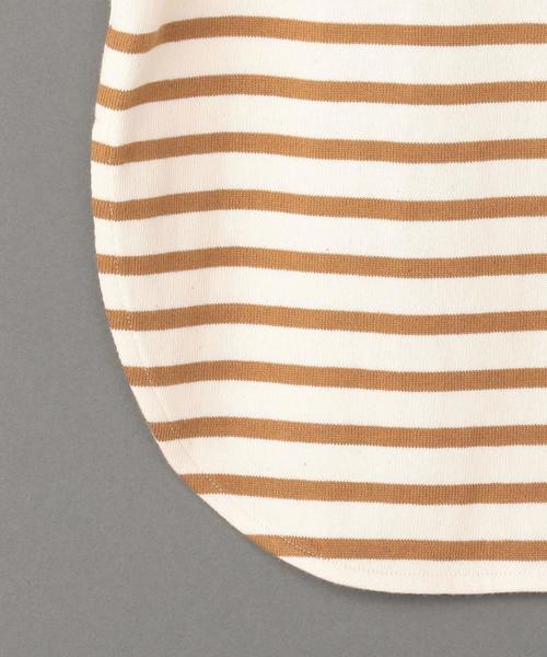 6（ロク）の「＜6(ROKU)＞BORDER ASYMMETRY PULLOVER/プルオーバー（Tシャツ/カットソー・レディース・ケリー/ベージュ・38/36）」の5枚目の写真