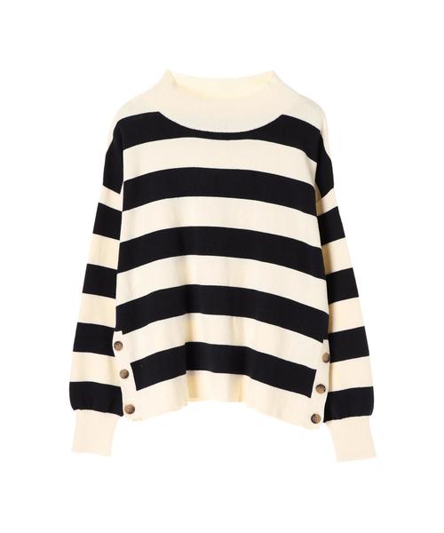 koe（コエ）の「・サイド釦ニットプルオーバー（ニット/セーター・レディース・レッド/アイボリー/ネイビー/その他7・FREE）」の13枚目の写真