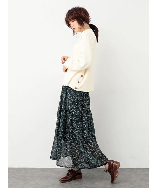 koe（コエ）の「・サイド釦ニットプルオーバー（ニット/セーター・レディース・レッド/アイボリー/ネイビー/その他7・FREE）」の14枚目の写真