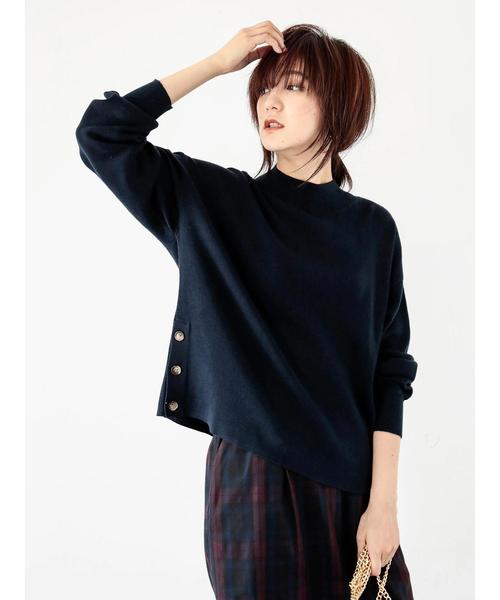 koe（コエ）の「・サイド釦ニットプルオーバー（ニット/セーター・レディース・レッド/アイボリー/ネイビー/その他7・FREE）」の17枚目の写真