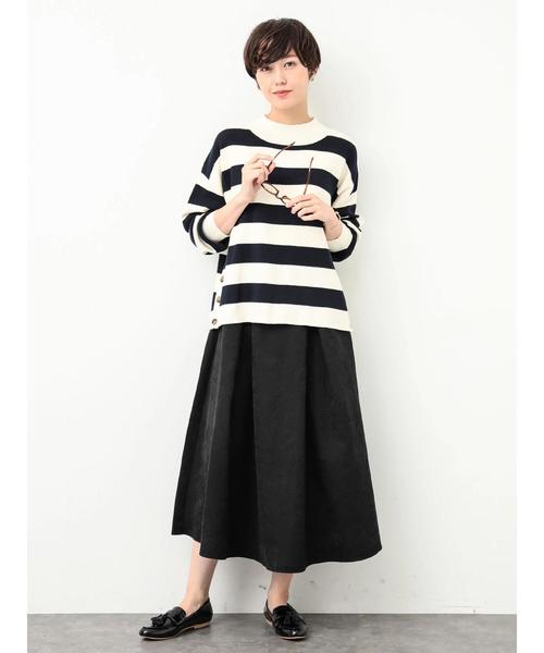 koe（コエ）の「・サイド釦ニットプルオーバー（ニット/セーター・レディース・レッド/アイボリー/ネイビー/その他7・FREE）」の19枚目の写真