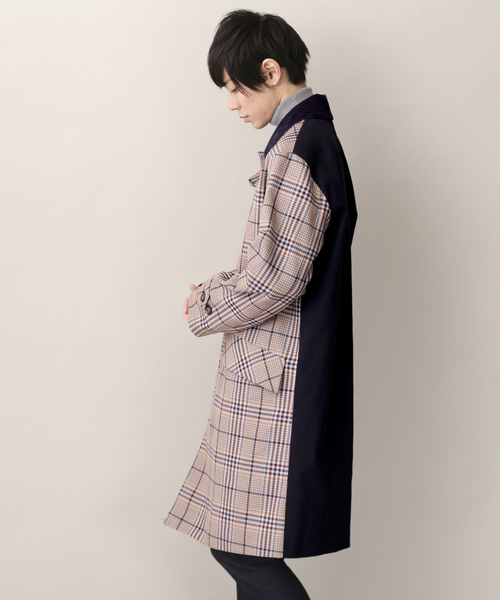 1円/秋冬/MONOBI/Mサイズ/訳 機能性コート 撥水 防水 透湿 イタリア製 ビジネス スポーティー モノビ 新品/グレー/j116/ | [モノビ] ダウンコート 10331 メンズ スモークグレー M