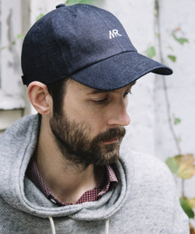 MR.OLIVE | RACAL×MR.OLIVE COLLABORATION /  MR LOGO DENIM BASEBALL CAP(キャップ)