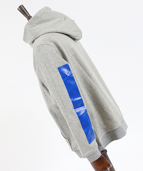 CAMBIO（カンビオ）の「mpa1956-Relax Fit Neon Line Parka パーカー（パーカー・メンズ・ブラック×ピンク/グレー系その他/ベージュ系その他・M/L）」の12枚目の写真