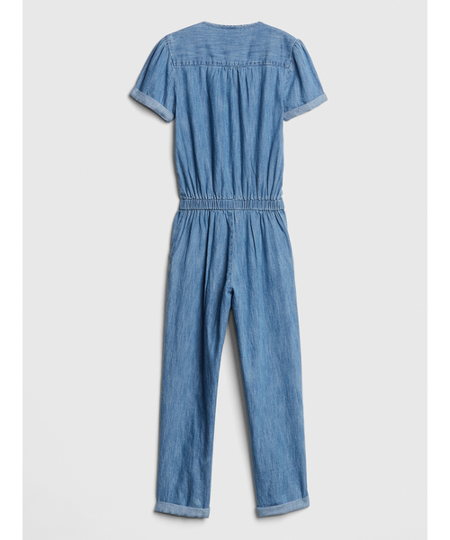 GAP（ギャップ）の「デニム ジャンプスーツ（サロペット/オーバーオール・キッズ・インディゴブルー・L/M/S/XL/XS/XXL）」の3枚目の写真