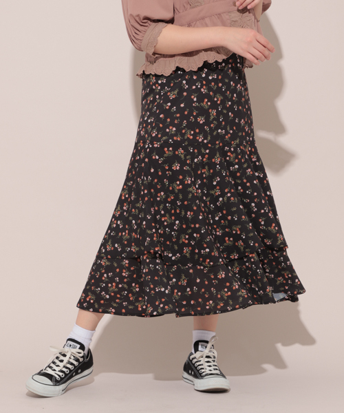 apres jour(アプレジュール)の「2段フリルロングスカート【ZOZOTOWN限定アイテム】(スカート・レディース・オレンジ/ライトグリーン/その他/ブラック/ベージュ/オフホワイト・フリー)」の13枚目の写真