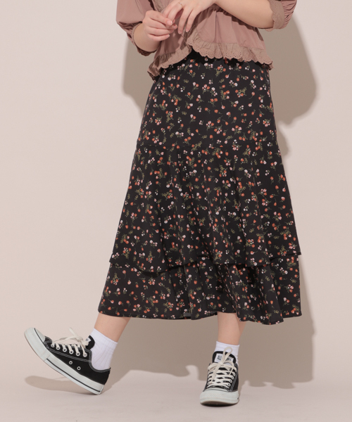 apres jour(アプレジュール)の「2段フリルロングスカート【ZOZOTOWN限定アイテム】(スカート・レディース・オレンジ/ライトグリーン/その他/ブラック/ベージュ/オフホワイト・フリー)」の14枚目の写真