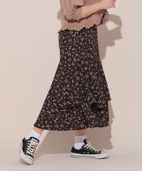 apres jour(アプレジュール)の「2段フリルロングスカート【ZOZOTOWN限定アイテム】(スカート・レディース・オレンジ/ライトグリーン/その他/ブラック/ベージュ/オフホワイト・フリー)」の15枚目の写真