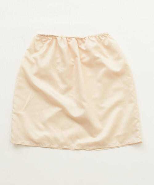 EMMEL REFINES（エメルリファインズ）の「〔ハンドウォッシャブル〕FC HW プリーツライク ノースリーブワンピース（ワンピース・レディース・ベージュ/ナチュラル・FREE）」の4枚目の写真