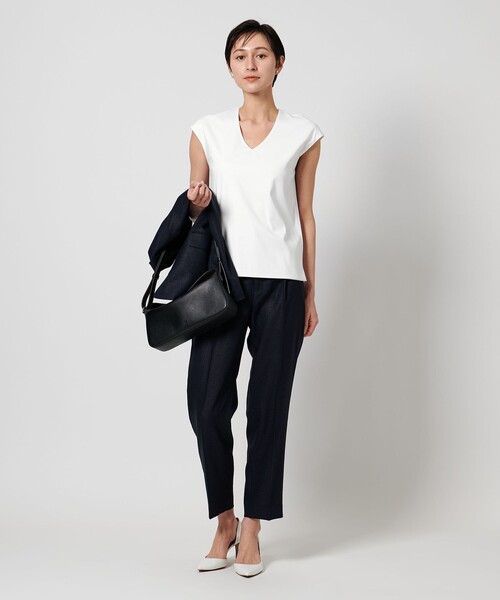 UNITED ARROWS - 専用★UBCB C DOUBLE Vネック Tシャツ ブラック&ホワイト UBCB C DOUBLE Vネック Tシャツ ②（Tシャツ/カットソー