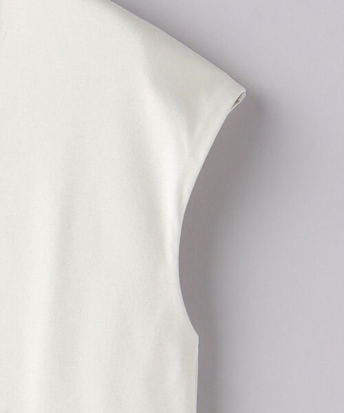 UNITED ARROWS(ユナイテッドアローズ)の「UBCB C DOUBLE Vネック Tシャツ ②(Tシャツ/カットソー・レディース・ホワイト/ライトグレー/ブラック・FREE)」の4枚目の写真