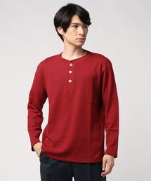 【SPINNER BAIT】スピナーベイト ミニ裏毛 ヘンリーネック L/S TEE 1053MU