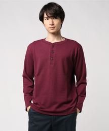 【SPINNER BAIT】スピナーベイト ミニ裏毛 ヘンリーネック L/S TEE 1053MU