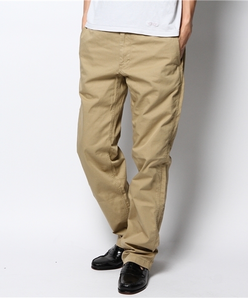 green label relaxing(グリーンレーベルリラクシング)の「SUPIMA MINI/HB チノパンツ ◆(チノパンツ・メンズ・ベージュ/オリーブ/その他1・X-LARGE/LARGE/SMALL/MEDIUM)」の3枚目の写真