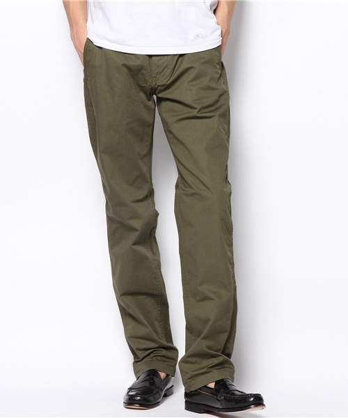 green label relaxing(グリーンレーベルリラクシング)の「SUPIMA MINI/HB チノパンツ ◆(チノパンツ・メンズ・ベージュ/オリーブ/その他1・X-LARGE/LARGE/SMALL/MEDIUM)」の2枚目の写真