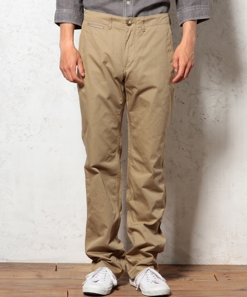 green label relaxing(グリーンレーベルリラクシング)の「SUPIMA MINI/HB チノパンツ ◆(チノパンツ・メンズ・ベージュ/オリーブ/その他1・X-LARGE/LARGE/SMALL/MEDIUM)」の6枚目の写真