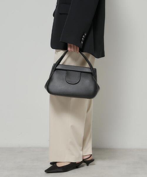 HIROKO HAYASHI(ヒロコハヤシ)の「RONDINE(ロンディネ)ハンドバッグ(ハンドバッグ・レディース・ブラック・00)」の2枚目の写真