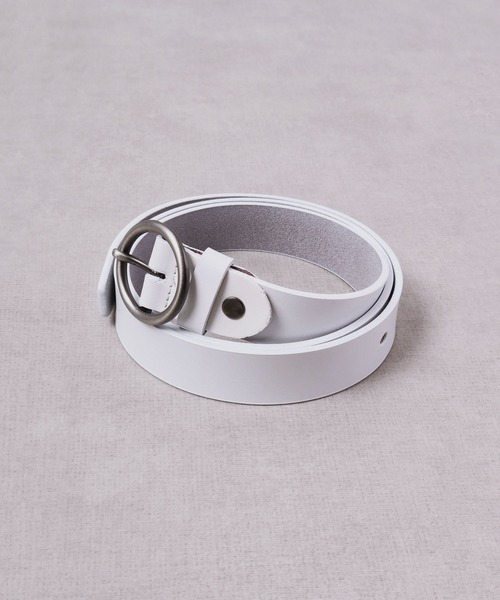 FUNALIVE（ファンアライブ）の「牛革レザーベルト（ベルト・メンズ・レッド系その他2/レッド系その他3/レッド系その他4/レッド系その他5/レッド系その他6/レッド系その他7/イエロー系その他2/イエロー系その他3/イエロー系その他4/イエロー系その他5/イエロー系その他6/イエロー系その他7/ブラウン系その他2/ブラウン系その他3/ブラウン系その他4/ブラウン系その他5/ブラウン系その他6/ブラウン系その他7/ブラック系その他2/ブラック系その他3/ブラック系その他4/ブラック系その他5/ブラック系その他6/ブラック系その他7/ホワイト系その他2/ホワイト系その他3/ホワイト系その他4/ホワイト系その他5/ホワイト系その他6/ホワイト系その他7/キャメル/イエロー系その他/レッド系その他/Black/White/Red/ブラウン/レッド/モカ/ホワイト系その他/ブラック系その他/ブラウン系その他/ホワイト/ブラック/ダークブラウン・FREE）」の4枚目の写真