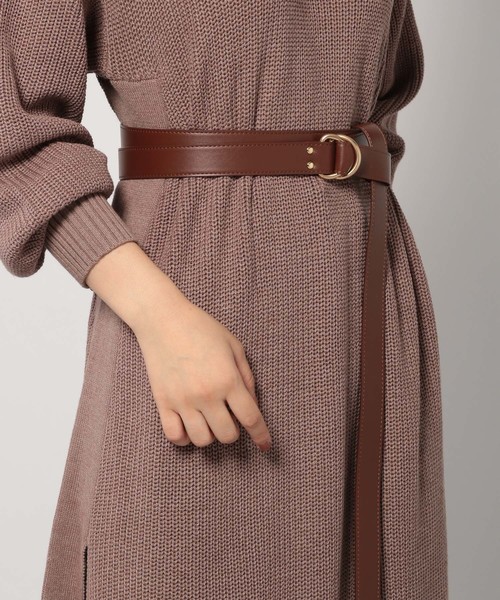 PAGEBOY(ページボーイ)の「ロングリングベルト(ベルト・レディース・ブラック/ブラウン・FREE)」の1枚目の写真