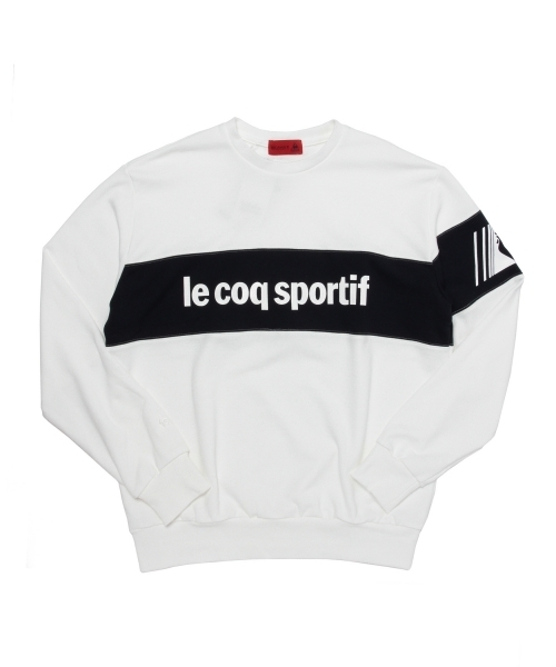 BEAMS T（ビームスティー）の「le coq sportif×BEAMS T / CREW SWEAT（スウェット・メンズ・ホワイト/ネイビー・SMALL/MEDIUM/LARGE）」の17枚目の写真