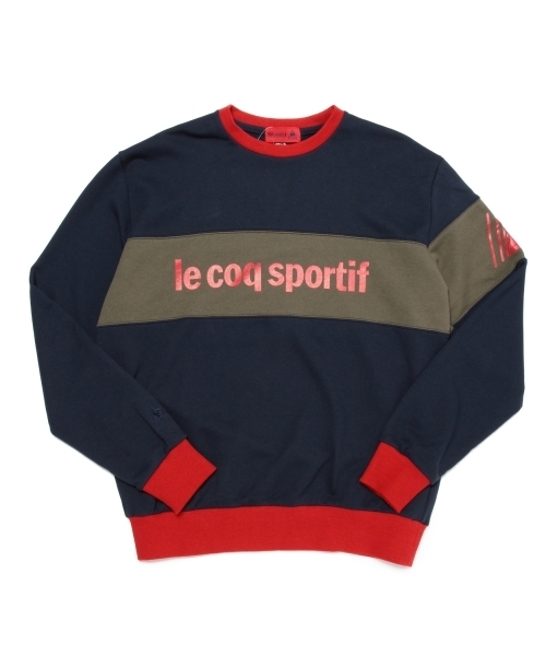BEAMS T（ビームスティー）の「le coq sportif×BEAMS T / CREW SWEAT（スウェット・メンズ・ホワイト/ネイビー・SMALL/MEDIUM/LARGE）」の18枚目の写真