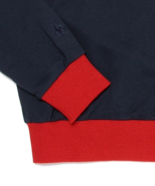 BEAMS T（ビームスティー）の「le coq sportif×BEAMS T / CREW SWEAT（スウェット・メンズ・ホワイト/ネイビー・SMALL/MEDIUM/LARGE）」の14枚目の写真