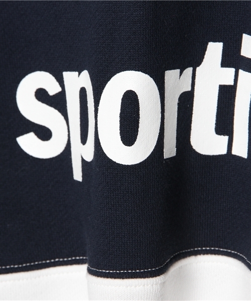 BEAMS T（ビームスティー）の「le coq sportif×BEAMS T / CREW SWEAT（スウェット・メンズ・ホワイト/ネイビー・SMALL/MEDIUM/LARGE）」の11枚目の写真