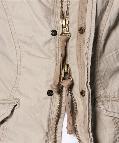 goa（ゴア）の「ツイル×コーデュロイクロゼットフードベスト（その他アウター・メンズ・モカ/ベージュ/カーキ/カモフラージュ・1/2）」の8枚目の写真