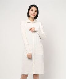 【美品】KENJI HIKINO サイドスリットロングシャツ　ワンピース 楽天市場】シャツワンピース レディース ロングシャツ スリット