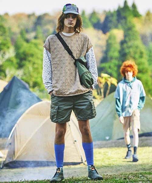 買えるLEON別注　レミレリーフREMI RELIEF カーゴショートパンツ 買えるLEON別注 レミレリーフREMI RELIEF カーゴショートパンツ