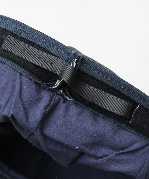 Ruben（ルーベン）の「ビッグシルエット デニムキャスケット（キャスケット・メンズ・ブラック/ネイビー/ストライプ・FREE）」の7枚目の写真