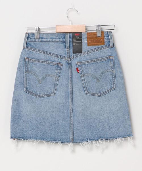 Levi's(リーバイス)の「HR DECON ICNIC BFLY SKRT GATEWAY(デニムスカート・レディース・インディゴブルー・24inch/25inch/26inch/27inch/28inch)」の2枚目の写真
