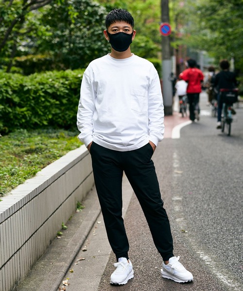 PR01.（ピーアールワン）の「(日本製) ドライフィットマスク／DRY FIT MASK made in JAPAN（マスク・レディース・ホワイト/ブラック/ベージュ/ネイビー/グレー・SMALL/MEDIUM）」の13枚目の写真