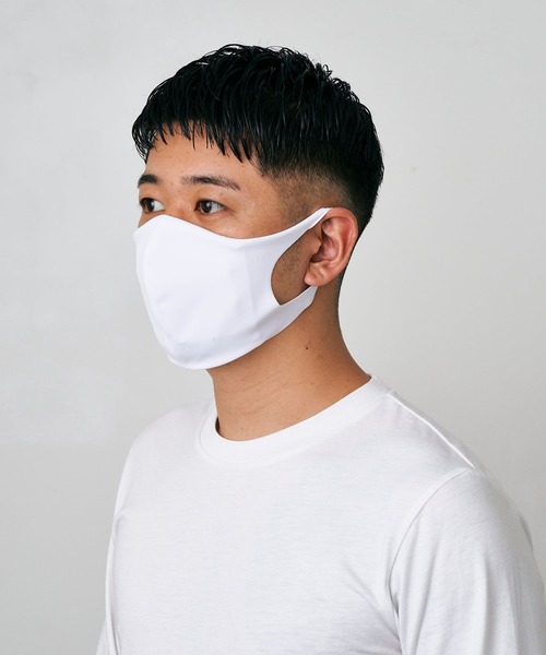 PR01.（ピーアールワン）の「(日本製) ドライフィットマスク／DRY FIT MASK made in JAPAN（マスク・レディース・ホワイト/ブラック/ベージュ/ネイビー/グレー・SMALL/MEDIUM）」の18枚目の写真