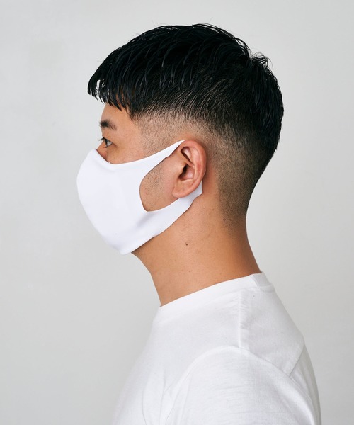 PR01.（ピーアールワン）の「(日本製) ドライフィットマスク／DRY FIT MASK made in JAPAN（マスク・レディース・ホワイト/ブラック/ベージュ/ネイビー/グレー・SMALL/MEDIUM）」の14枚目の写真