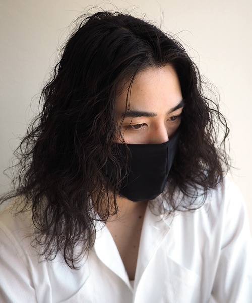 PR01.（ピーアールワン）の「(日本製) ドライフィットマスク／DRY FIT MASK made in JAPAN（マスク・レディース・ホワイト/ブラック/ベージュ/ネイビー/グレー・SMALL/MEDIUM）」の6枚目の写真