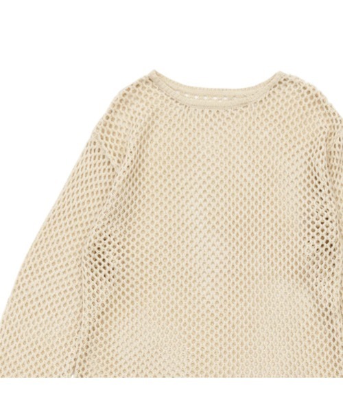select MOCA(セレクトモカ)の「2021 AW 透かし編みニットトップス(ニット/セーター・レディース・アイボリー/ダークブラウン/ライトベージュ・FREE)」の20枚目の写真