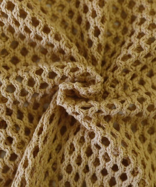 select MOCA(セレクトモカ)の「2021 AW 透かし編みニットトップス(ニット/セーター・レディース・アイボリー/ダークブラウン/ライトベージュ・FREE)」の18枚目の写真