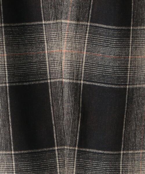 District（ディストリクト）の「＜District（ディストリクト）＞ オンブレ チェック 2プリーツ ワイド パンツ（その他パンツ・メンズ・ブラック・XS/L/M/S）」の13枚目の写真