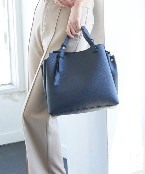 セール 軽量 スウェイハンド5層シュリンクミドルトート ショルダーバッグ トートバッグ Rope Picnic ロペピクニック のファッション通販 Zozotown