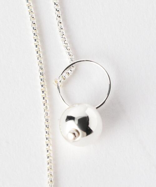 Soierie（ソワリー）の「＜Soierie＞CROP WIRE ネックレス-2WAY- о（ネックレス・レディース・シルバー・FREE）」の5枚目の写真