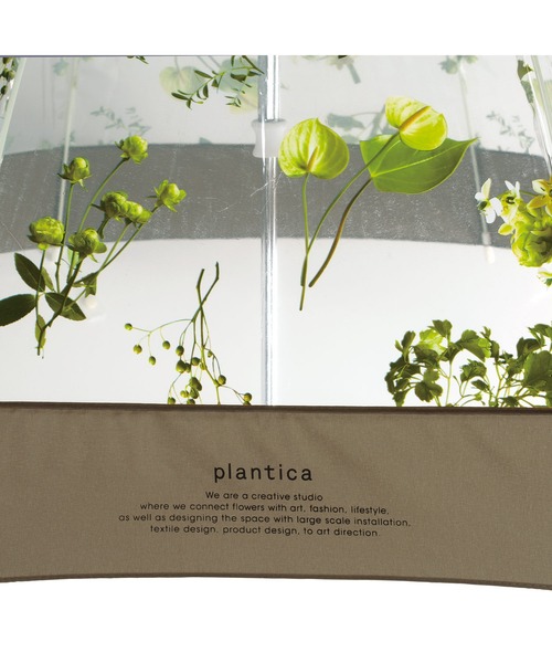 Wpc.(ダブリュピーシー)の「plantica×Wpc. フラワーアンブレラプラスティック(ビニール傘)(長傘・レディース・レッド/オフホワイト/ブラウン/グリーン・FREE)」の10枚目の写真