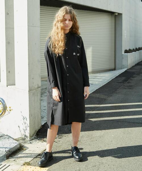 FRAPBOIS（フラボア）の「PARKシャツ ワンピース（ワンピース・レディース・ホワイト/ブラック・1/2）」の19枚目の写真