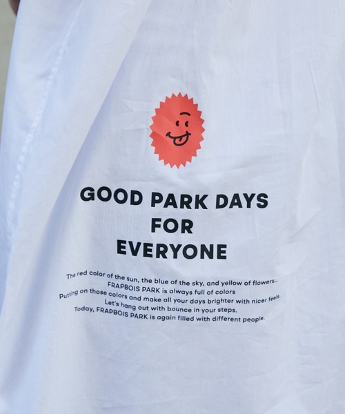 FRAPBOIS（フラボア）の「PARKシャツ ワンピース（ワンピース・レディース・ホワイト/ブラック・1/2）」の11枚目の写真