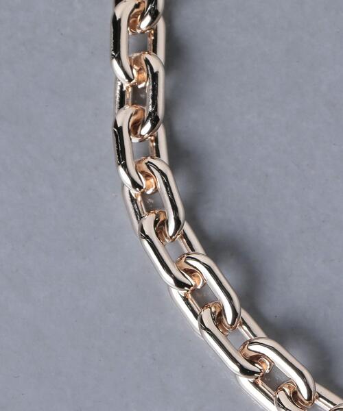 UNITED ARROWS（ユナイテッドアローズ）の「UBCMD AZK THICK ネックレス（ネックレス・レディース・シルバー/ゴールド・FREE）」の4枚目の写真