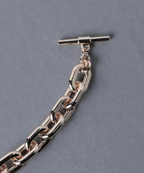 UNITED ARROWS（ユナイテッドアローズ）の「UBCMD AZK THICK ネックレス（ネックレス・レディース・シルバー/ゴールド・FREE）」の7枚目の写真