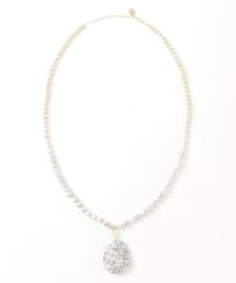 Ray BEAMS | STELLA&RUBY / ハウライト ロング ネックレス(ネックレス)